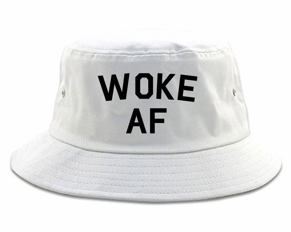 Woke AF Mens Bucket Hat