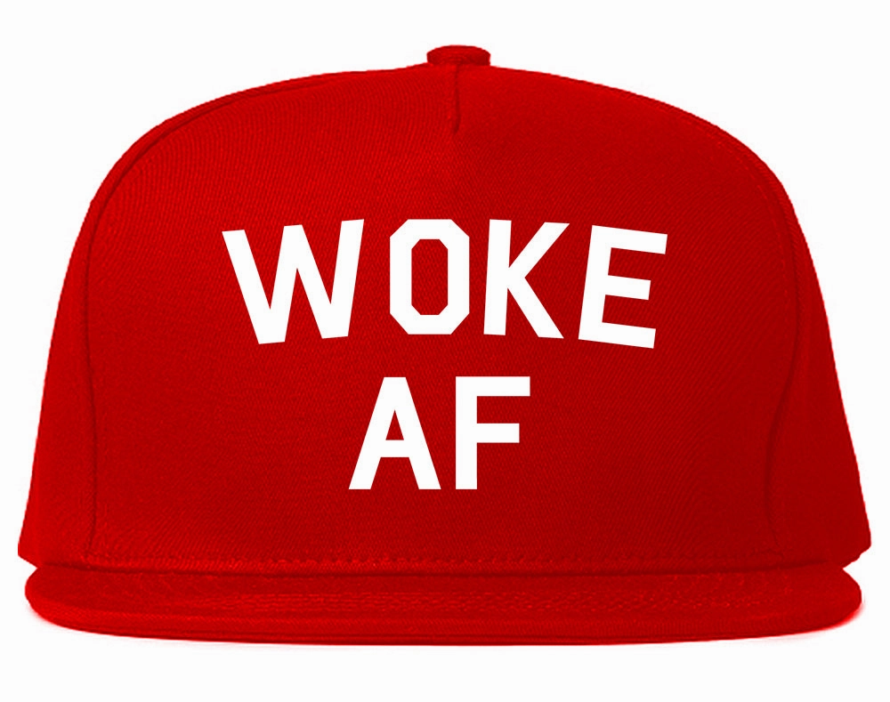 Woke AF Mens Snapback Hat