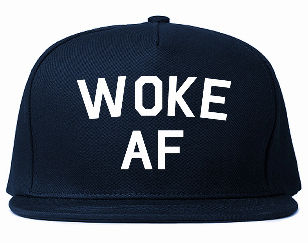 Woke AF Mens Snapback Hat