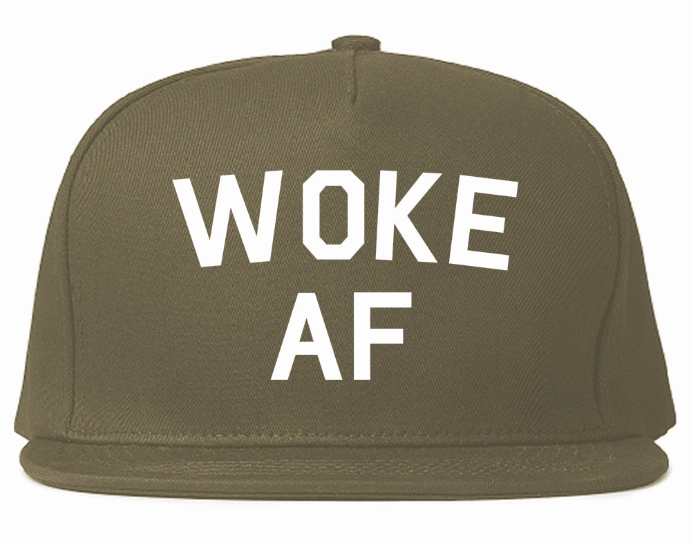 Woke AF Mens Snapback Hat