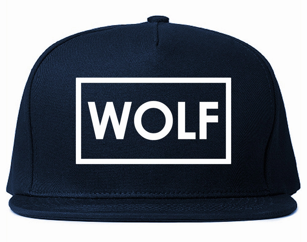 Wolf Box Logo Snapback Hat