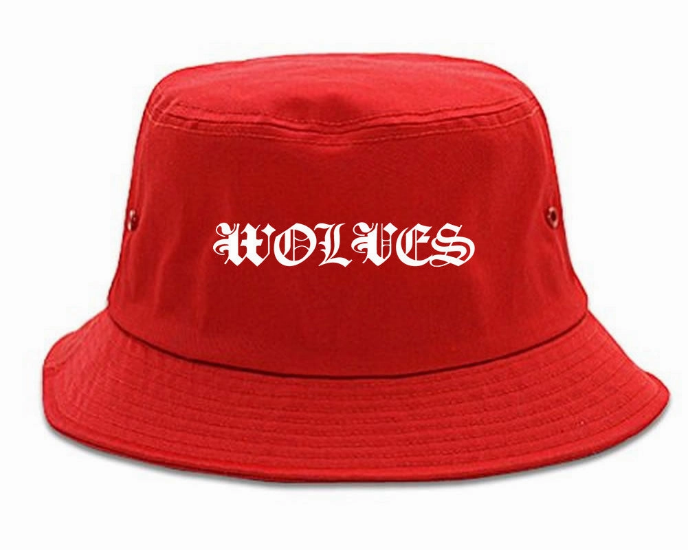 Wolves Goth Ye Bucket Hat