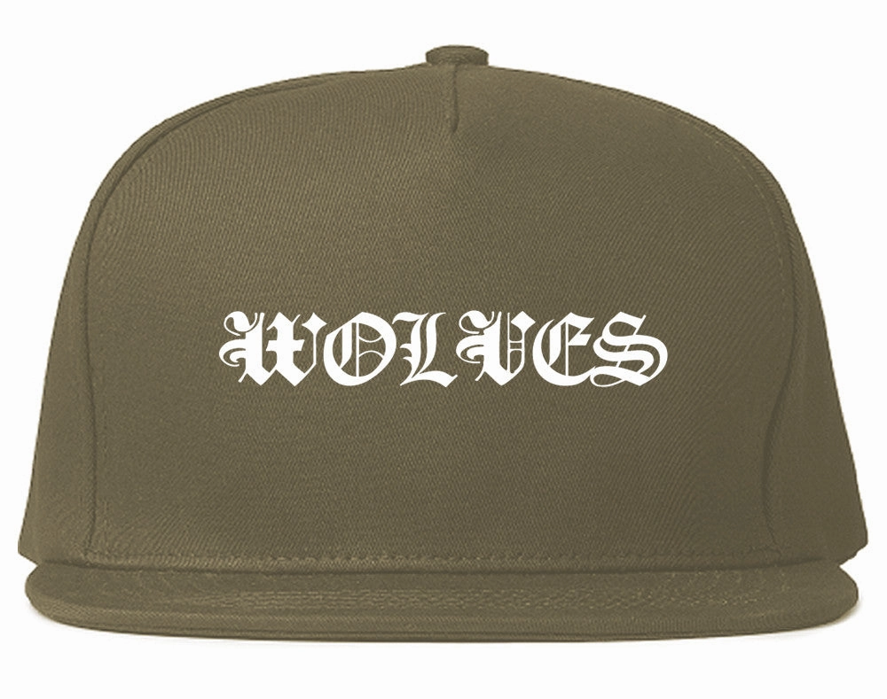 Wolves Goth Ye Snapback Hat