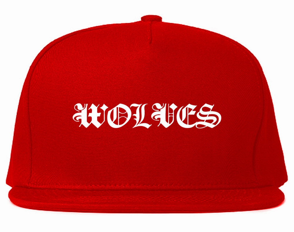 Wolves Goth Ye Snapback Hat