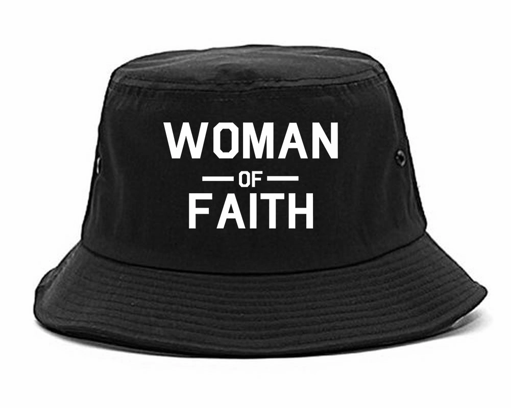 Woman Of Faith God Mens Bucket Hat