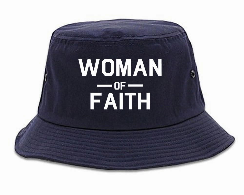Woman Of Faith God Mens Bucket Hat