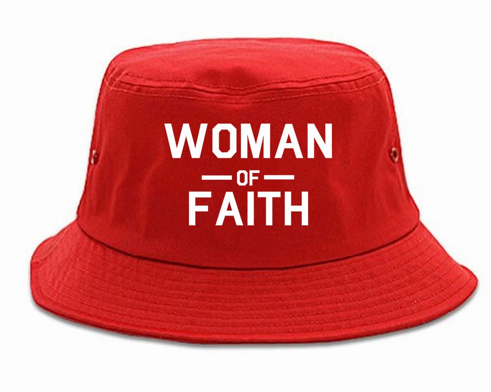 Woman Of Faith God Mens Bucket Hat