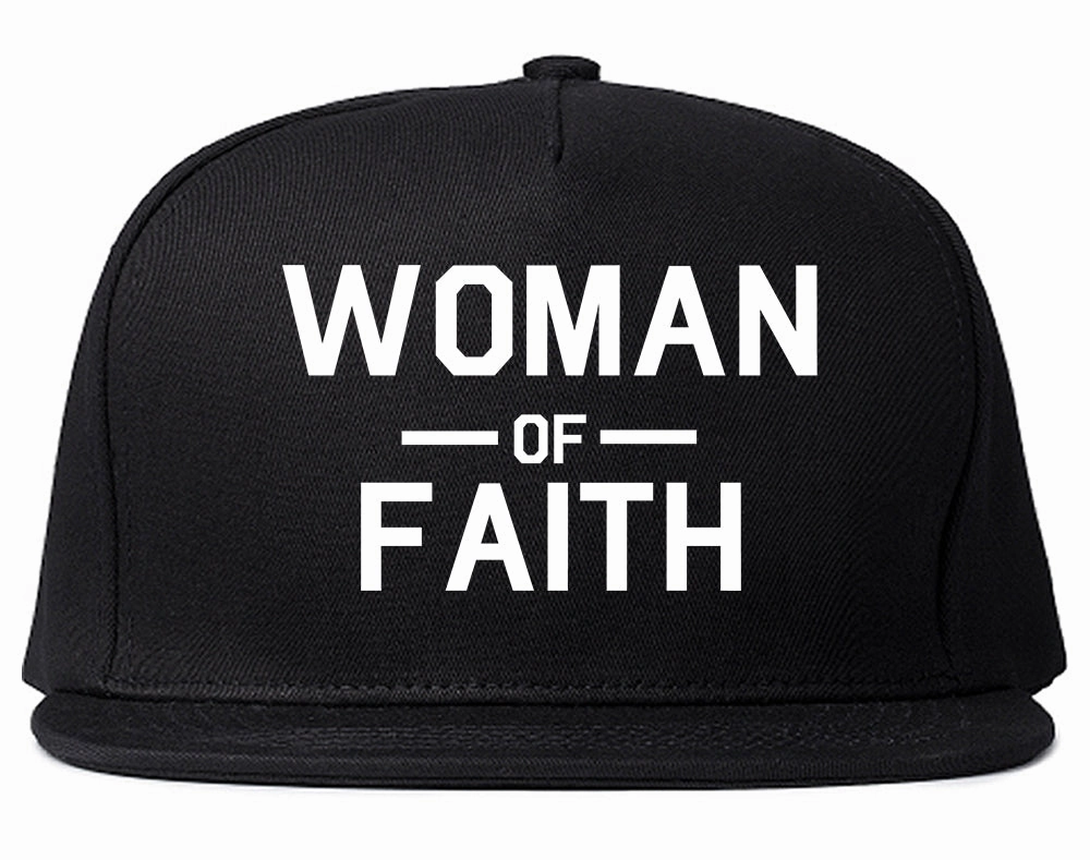 Woman Of Faith God Mens Snapback Hat