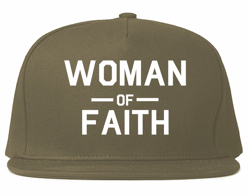 Woman Of Faith God Mens Snapback Hat