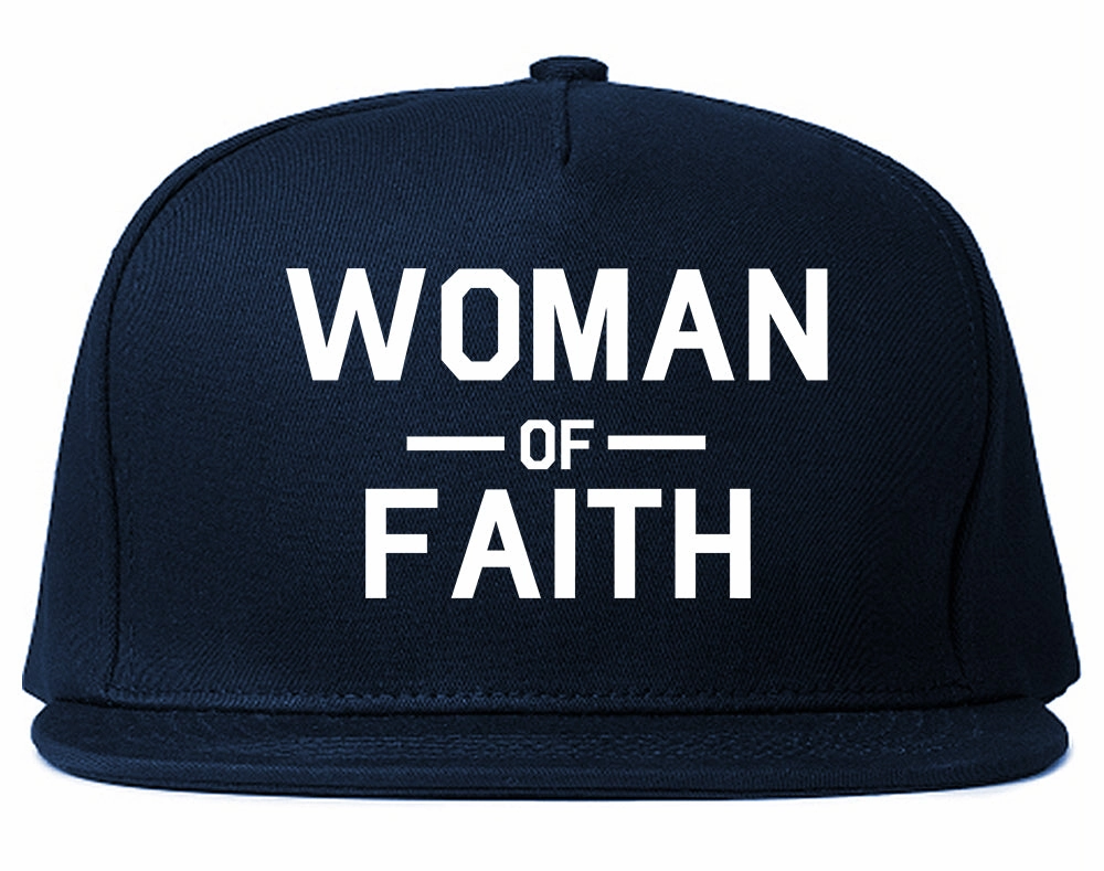 Woman Of Faith God Mens Snapback Hat