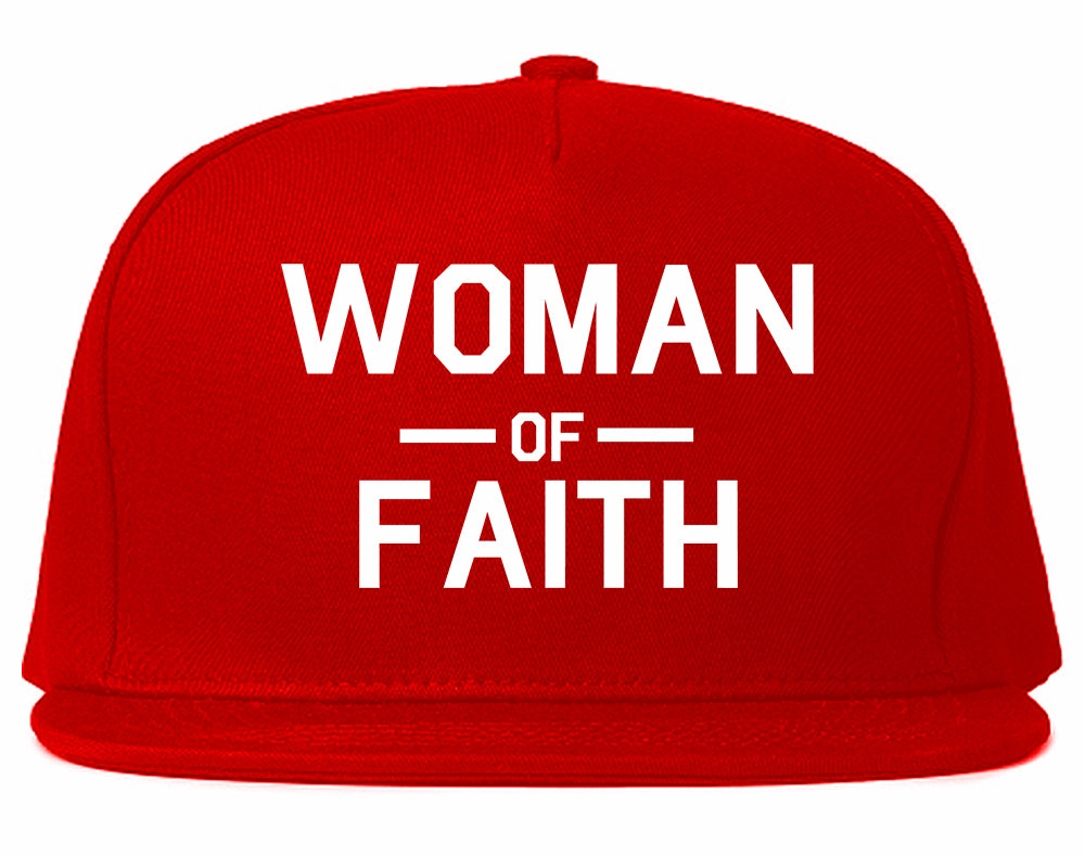Woman Of Faith God Mens Snapback Hat