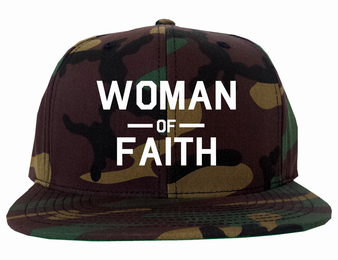 Woman Of Faith God Mens Snapback Hat