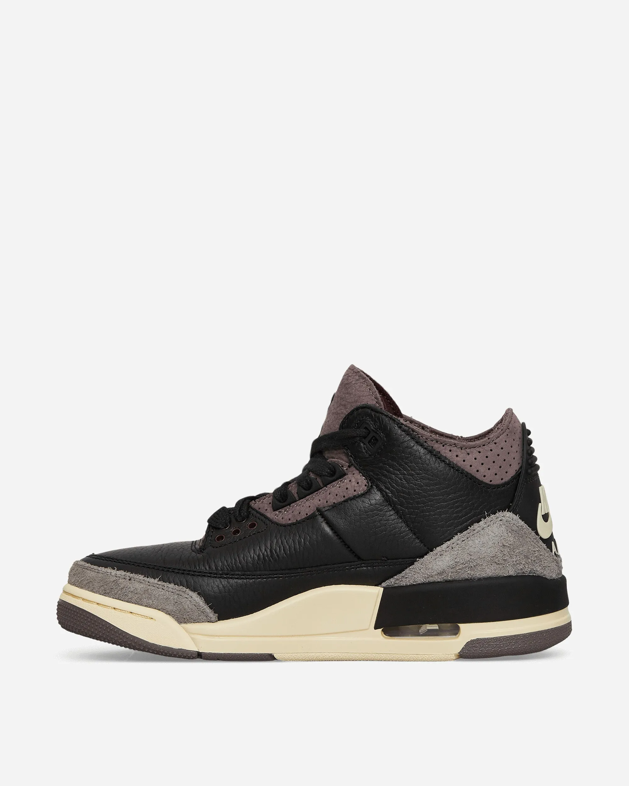 A Ma Maniére Air Jordan 3 Sneakers für Damen in Schwarz / Flaches Zinn