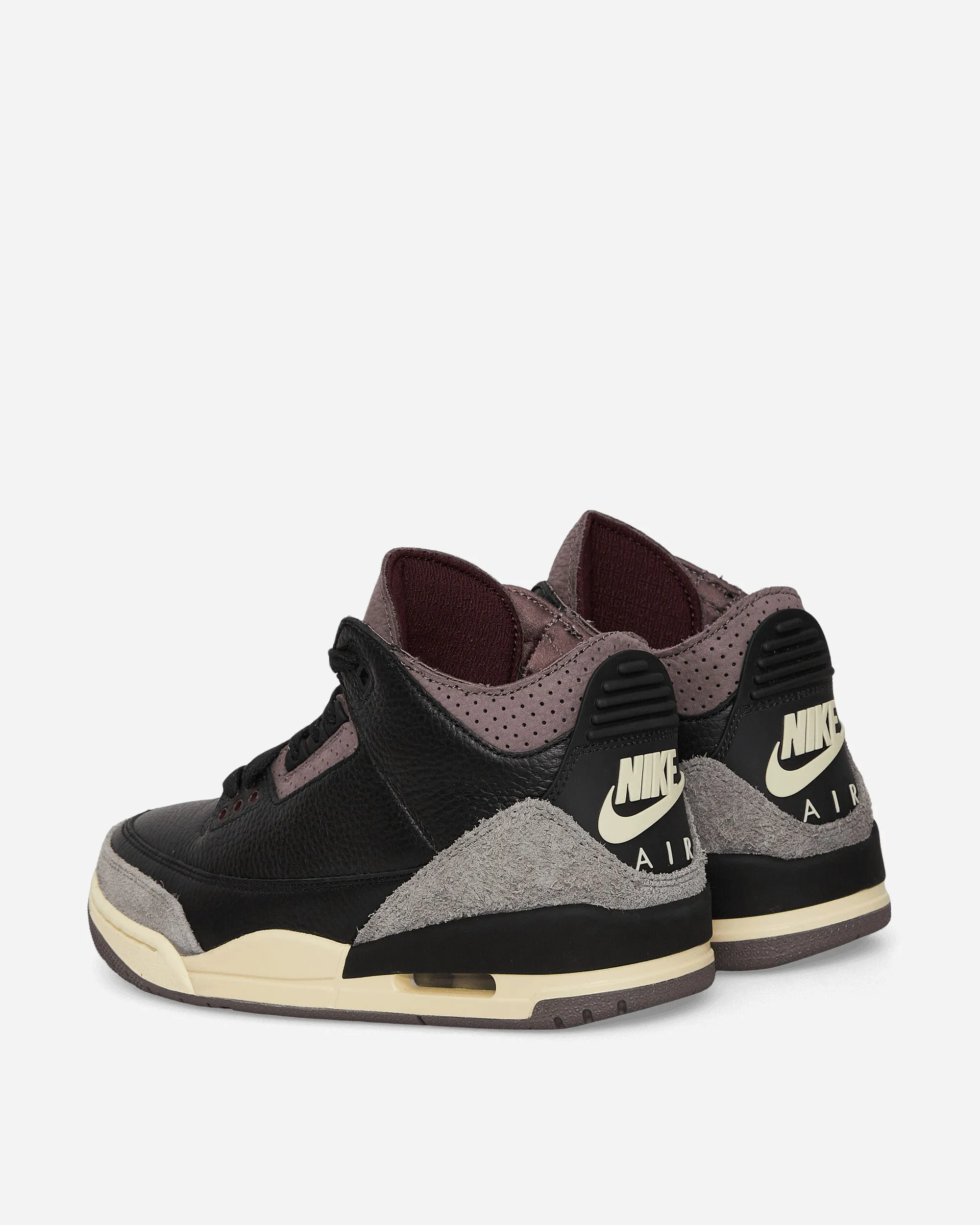 A Ma Maniére Air Jordan 3 Sneakers für Damen in Schwarz / Flaches Zinn