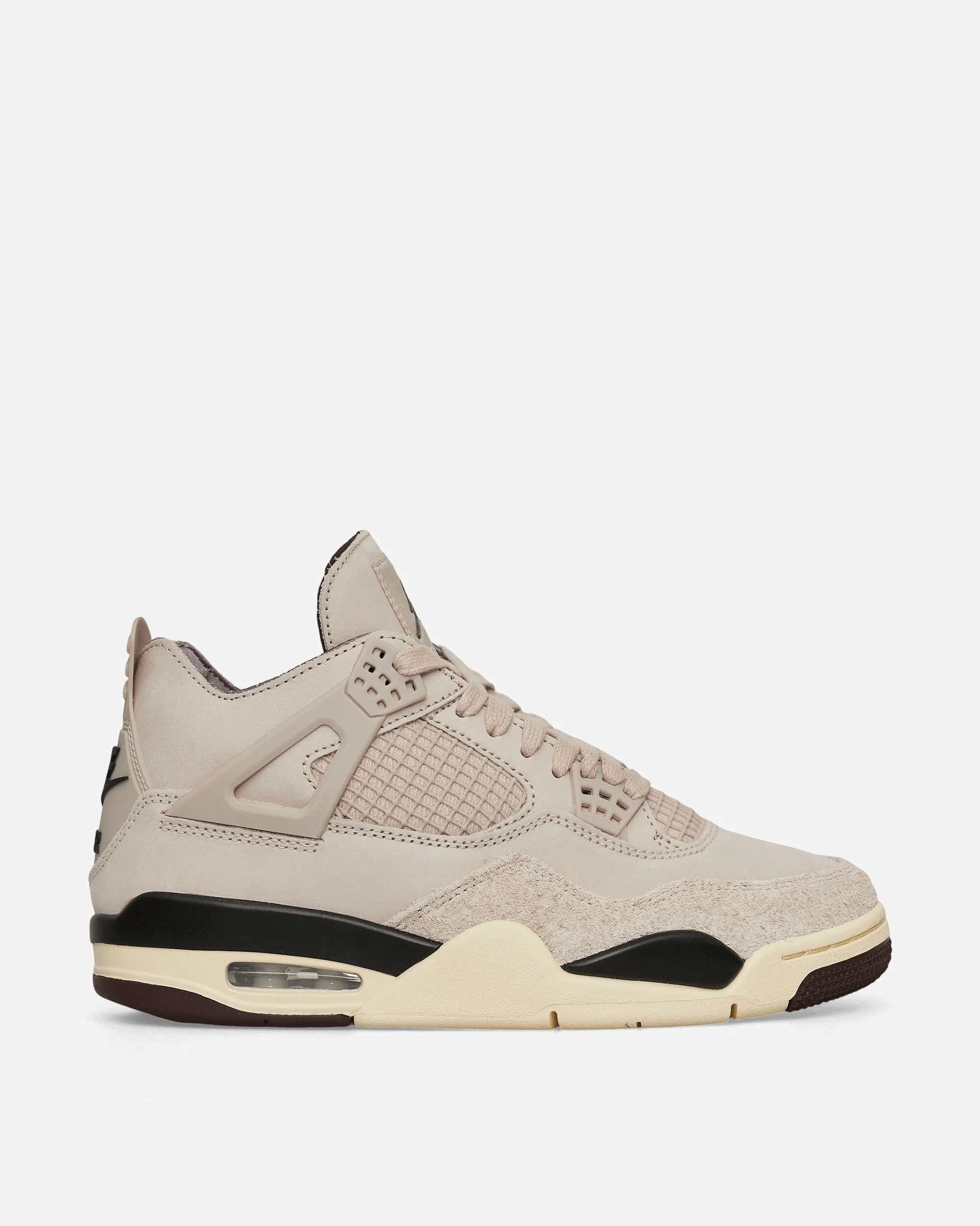 A Ma Maniére Air Jordan 4 Sneakers für Damen in Fossil Stone / Metallic Pewter