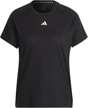 Frauen AEROREADY Train Essentials T-Shirt mit Rundhalsausschnitt und dezenter Branding