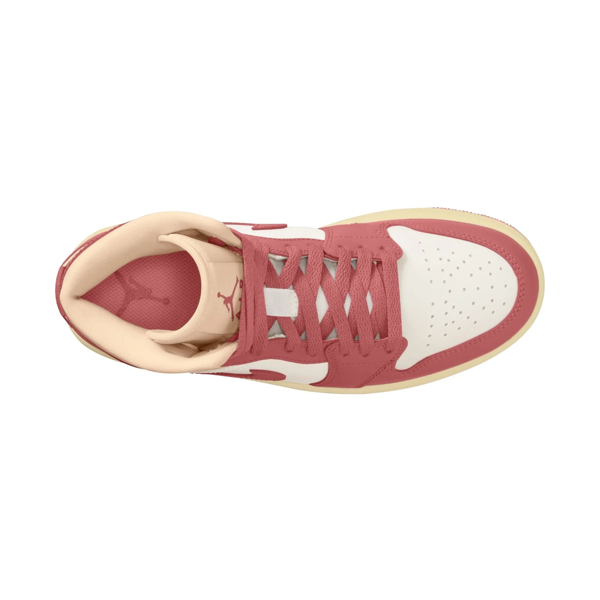 Air Jordan 1 Mid Damen Sail/Pink Salt-Guava Ice/Muslin BQ6472-109