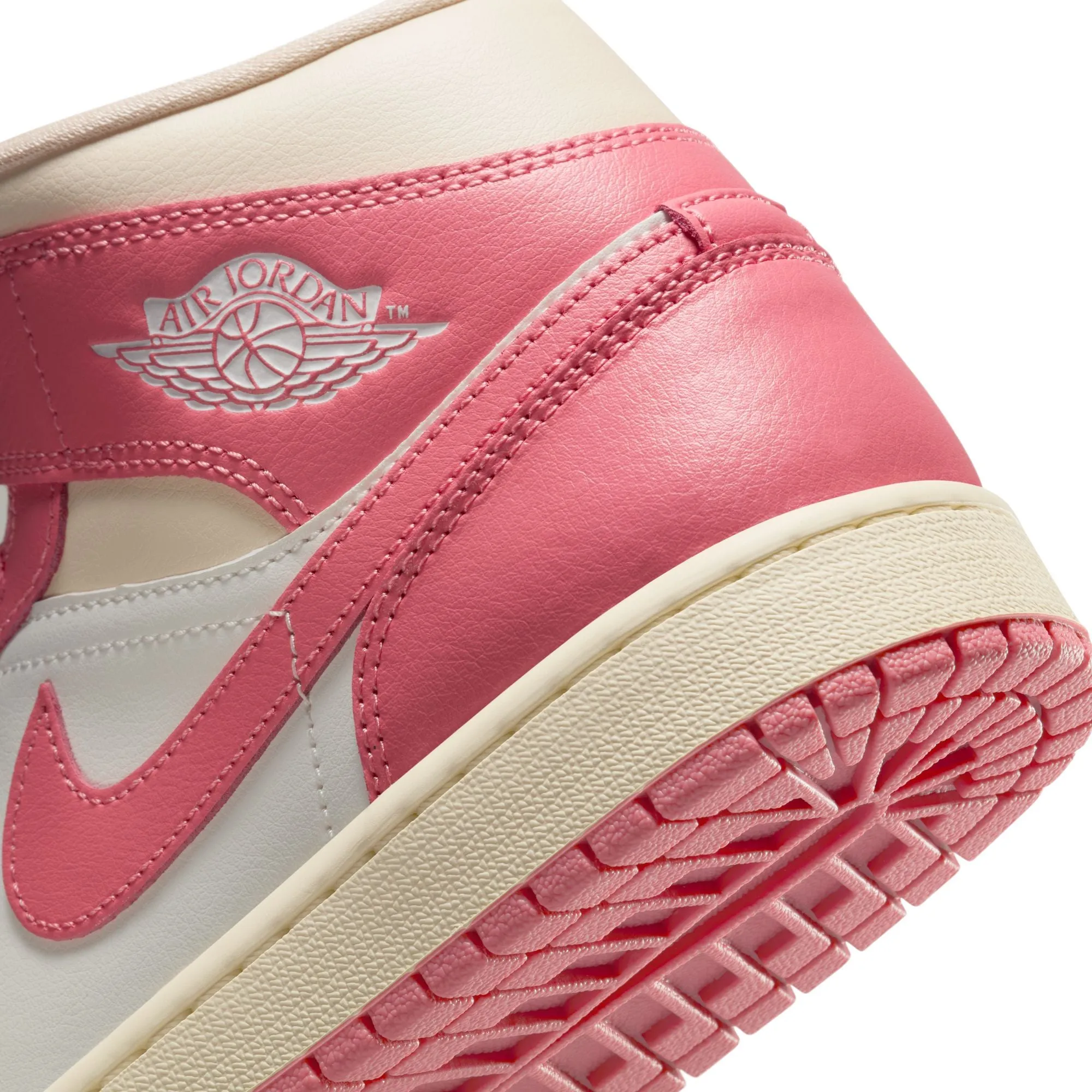 Air Jordan 1 Mid Damen Sail/Pink Salt-Guava Ice/Muslin BQ6472-109