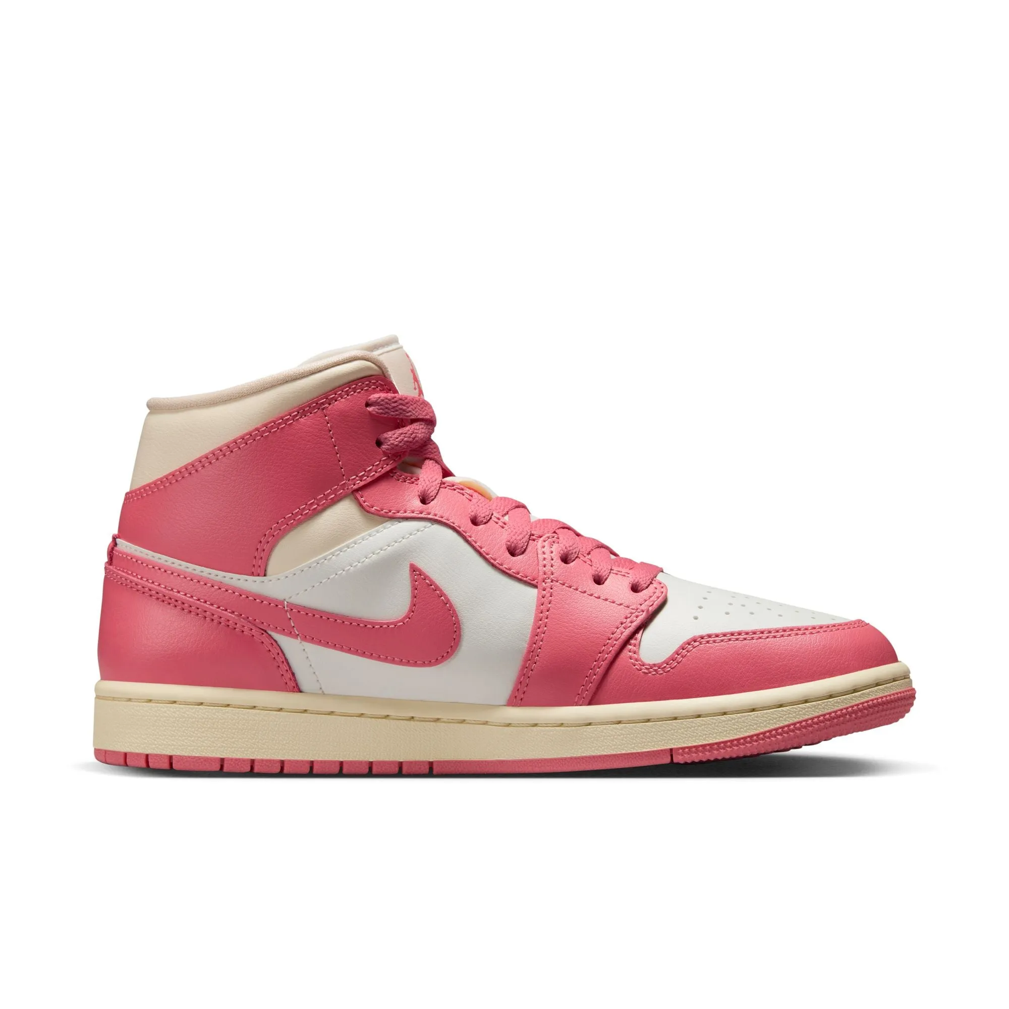 Air Jordan 1 Mid Damen Sail/Pink Salt-Guava Ice/Muslin BQ6472-109
