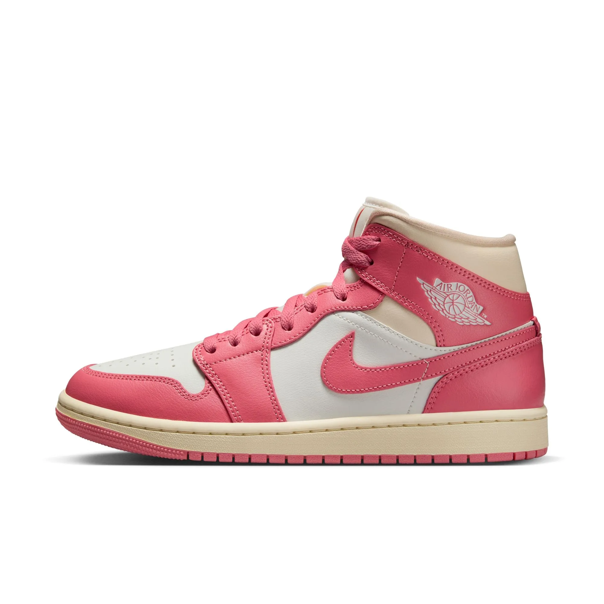 Air Jordan 1 Mid Damen Sail/Pink Salt-Guava Ice/Muslin BQ6472-109
