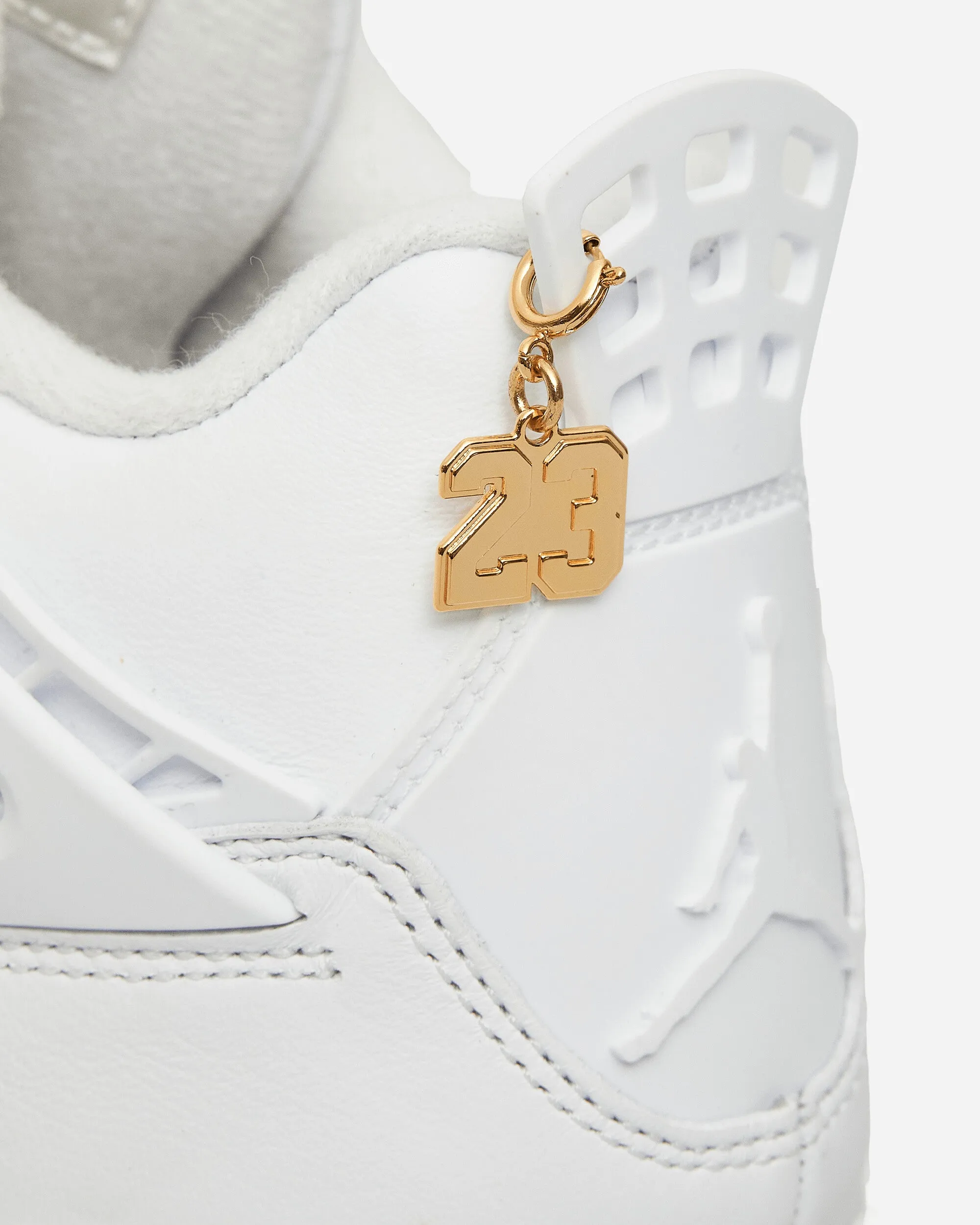 Air Jordan 4 Netz-Sneaker für Damen in Weiß