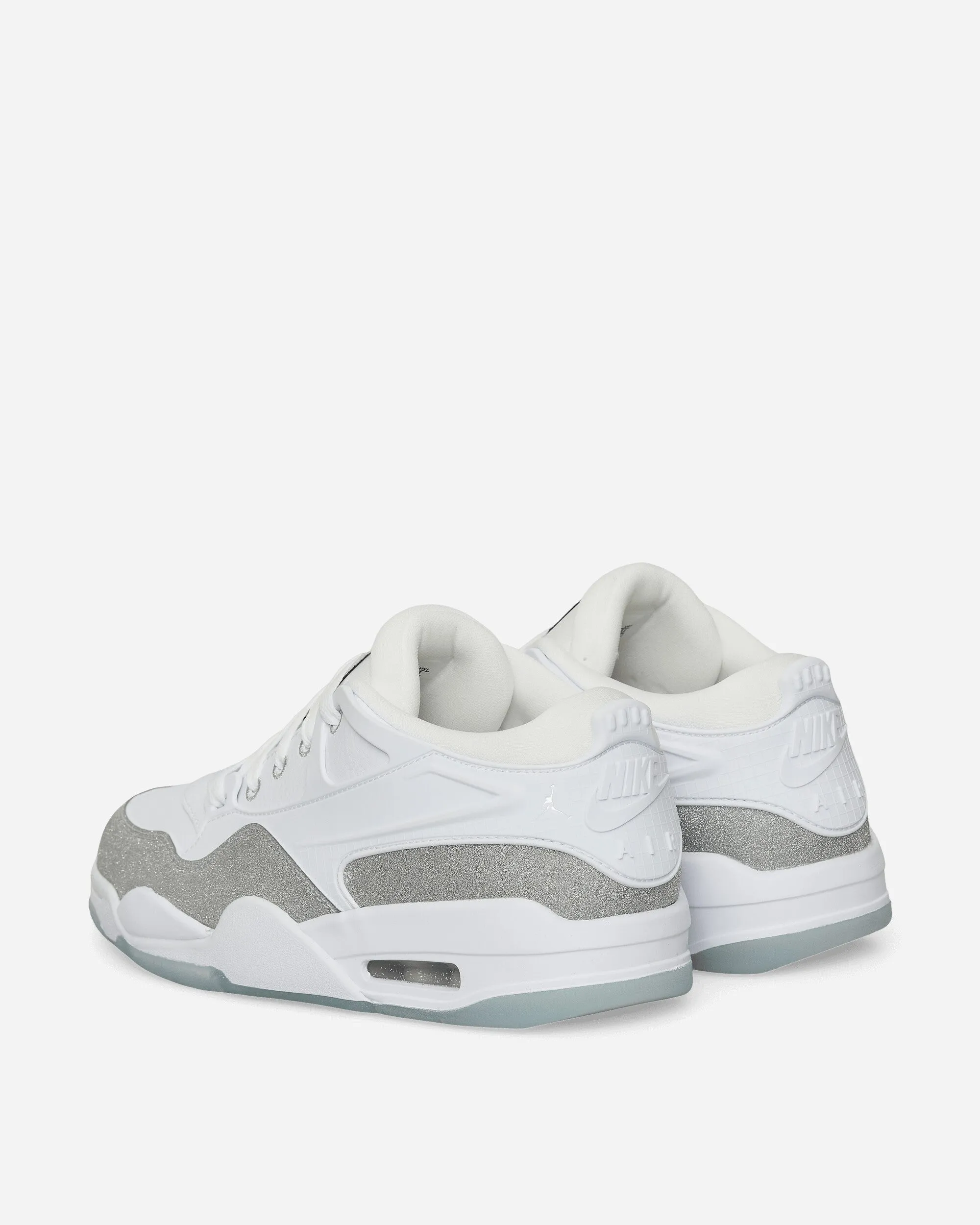 Air Jordan 4 RM Sneakers für Damen in Weiß / Metallic Silber