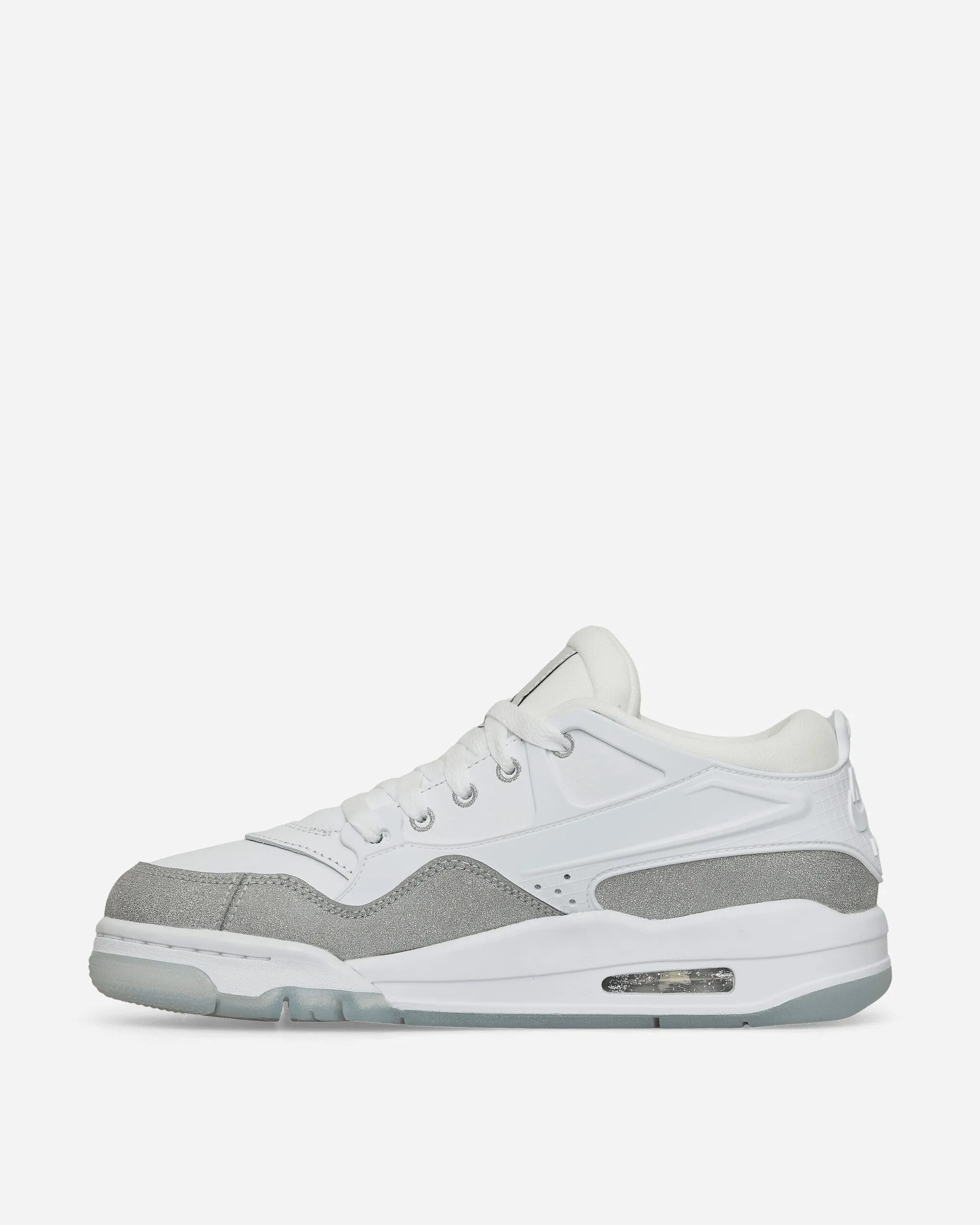 Air Jordan 4 RM Sneakers für Damen in Weiß / Metallic Silber