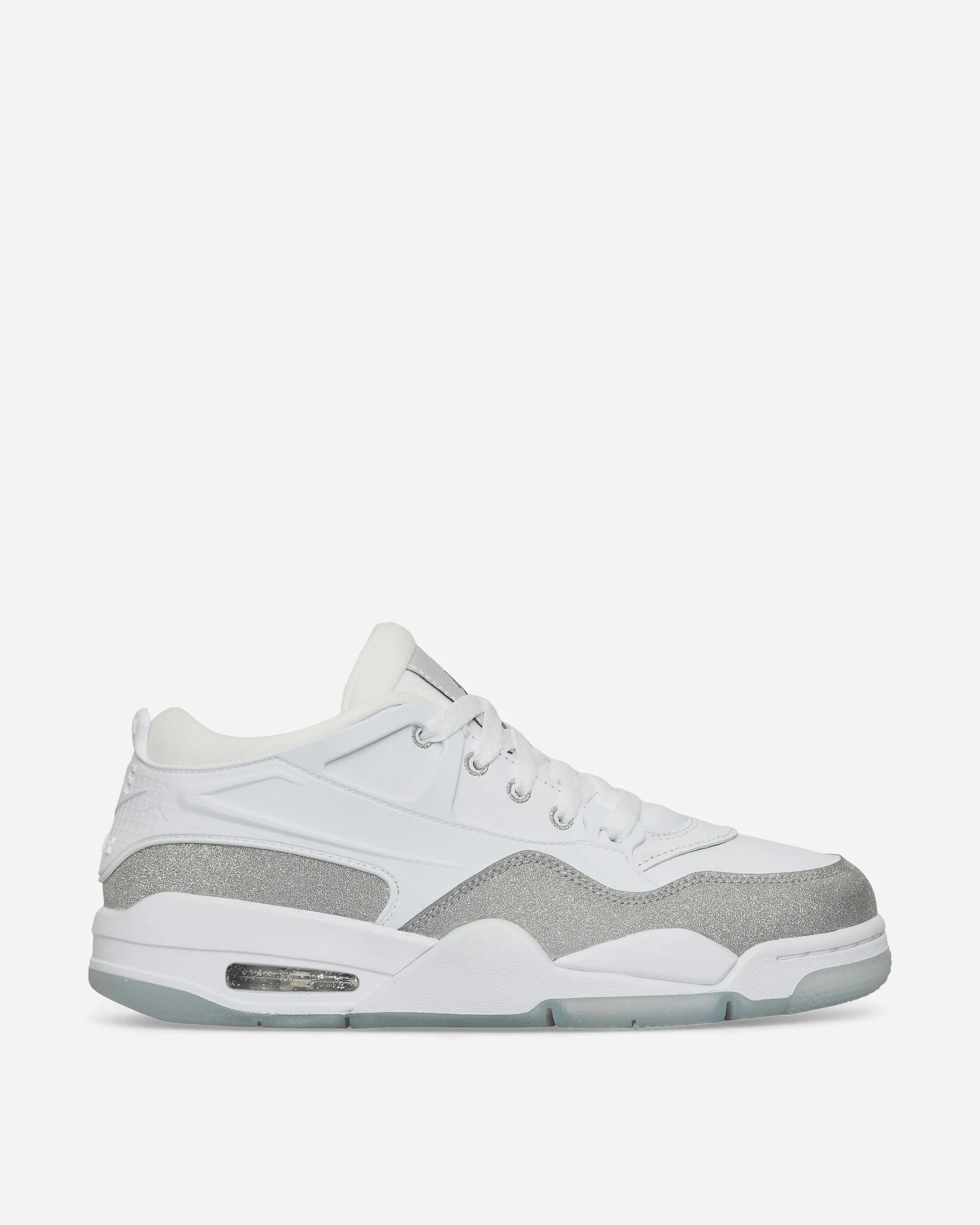 Air Jordan 4 RM Sneakers für Damen in Weiß / Metallic Silber