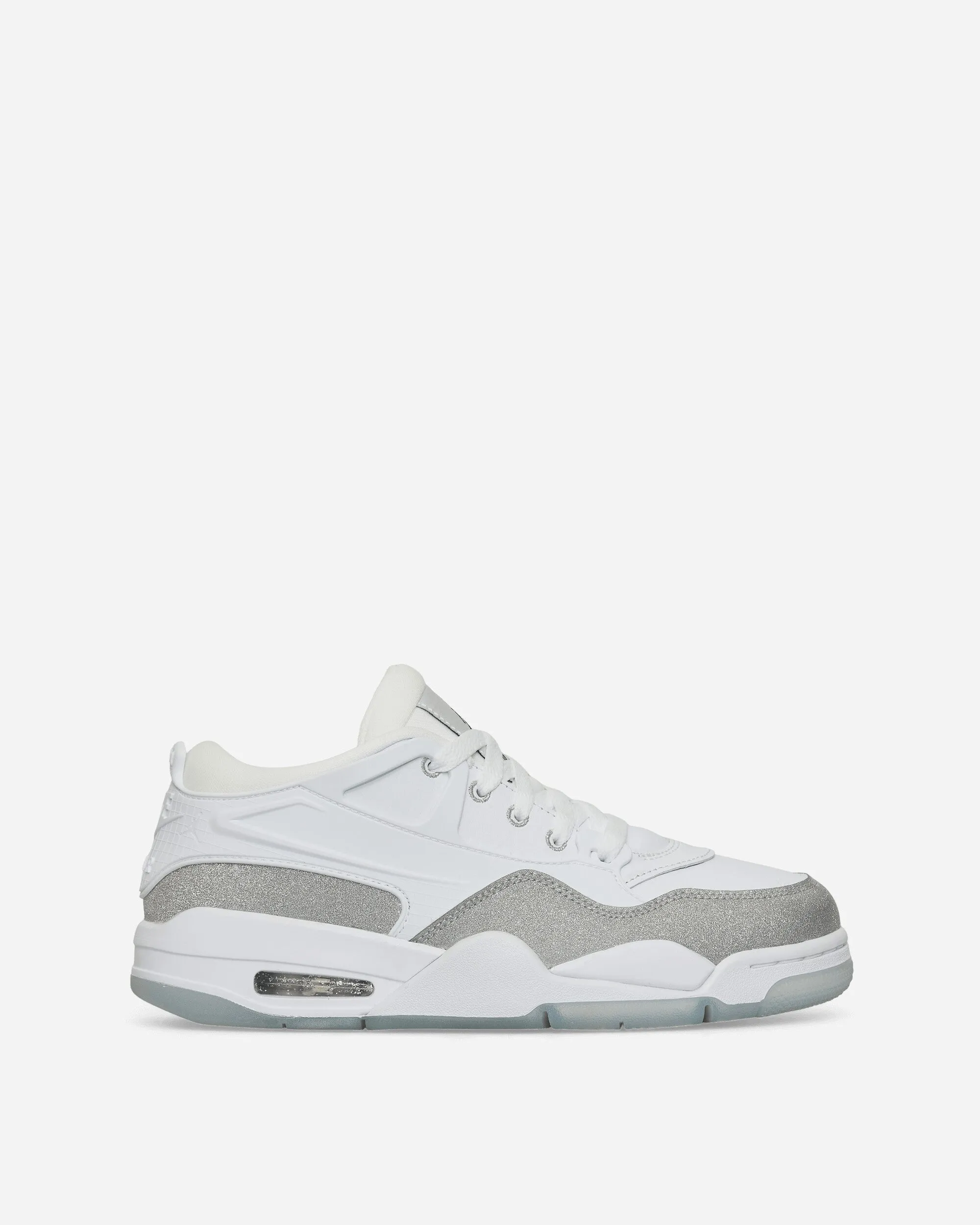 Air Jordan 4 RM Sneakers für Damen in Weiß / Metallic Silber