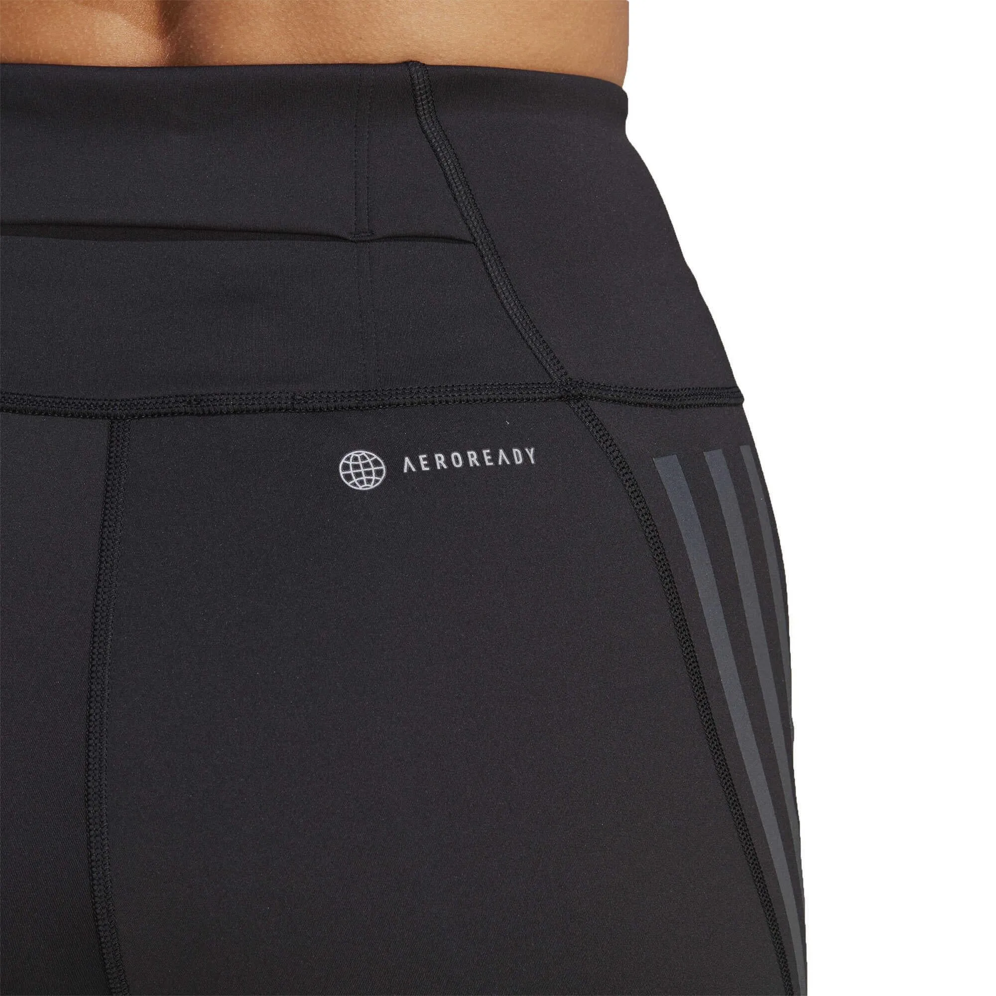 Damens DailyRun 3-Streifen 5-Zoll Shorts