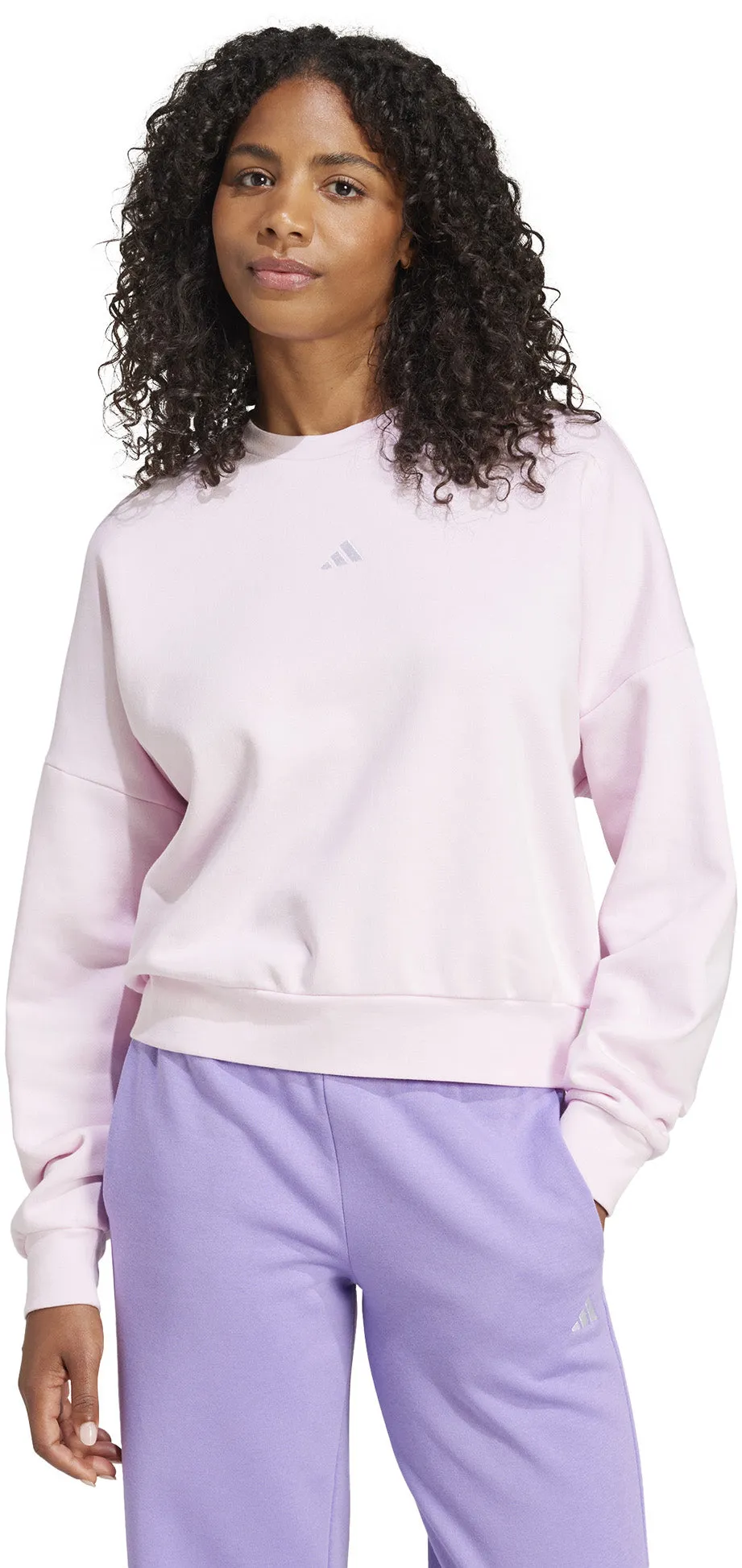 Damengrundausstattung Sweatshirt mit kleinem Logo 