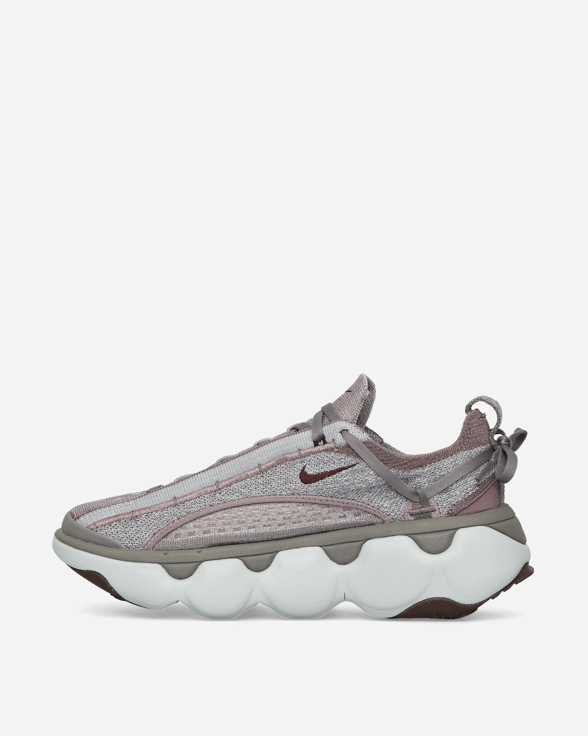 Damen Flyknit Bloom Sneakers in Taubengrau / Schwarz