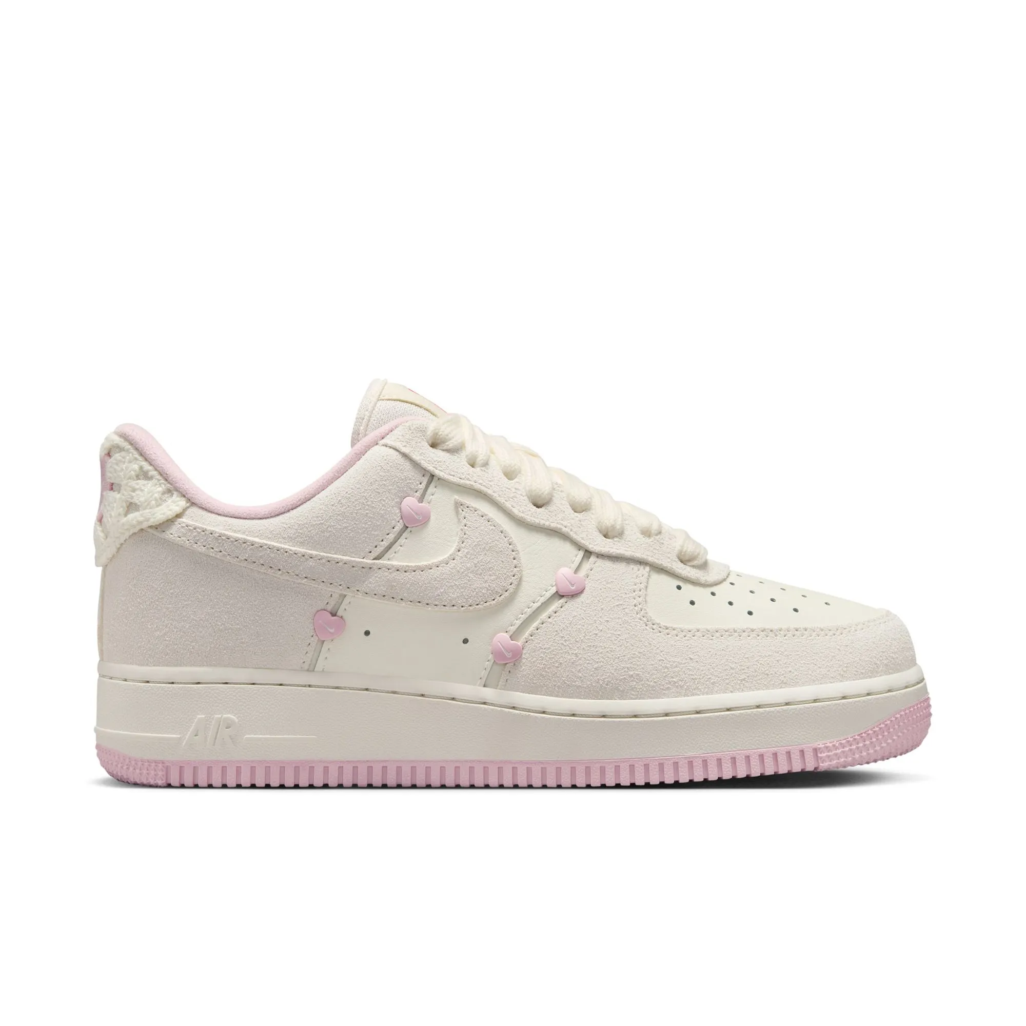 Nike Air Force 1 ’07 LX Damen in Segeltuch/Segeltuch-Segeltuch-Rosa Schaum HV5992-111