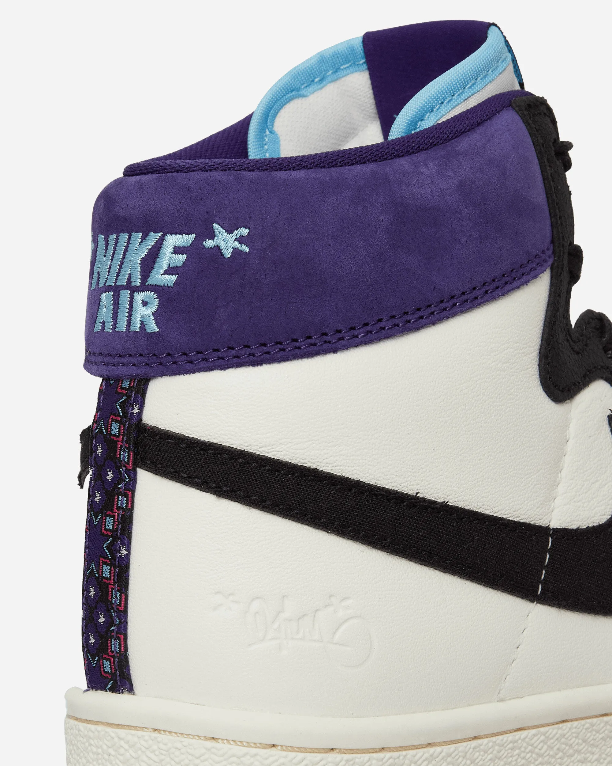 Women's Opium Air Ship SP Sneakers Schwarz / Court Lila