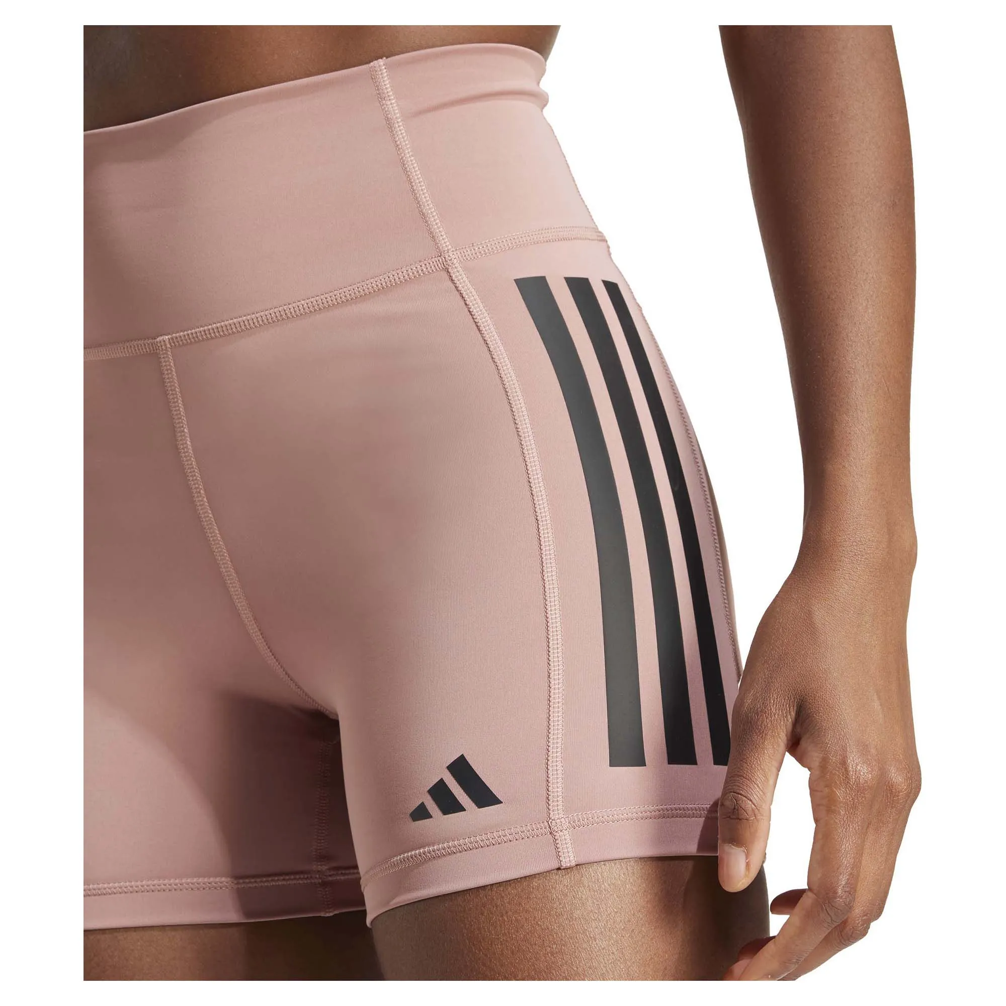 Damen Optime 3-Streifen 1/4 3-Zoll Radlerhose