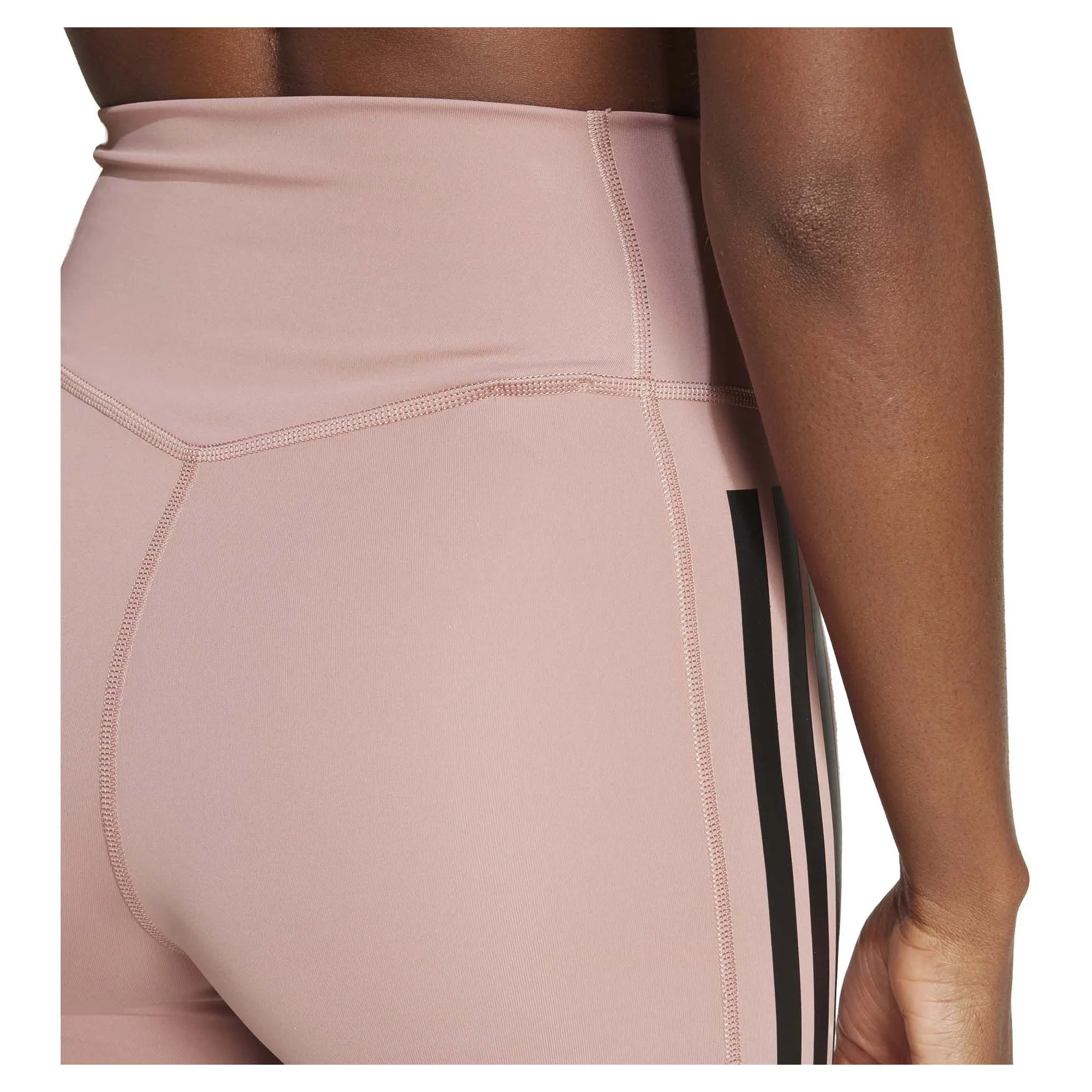 Damen Optime 3-Streifen 1/4 3-Zoll Radlerhose
