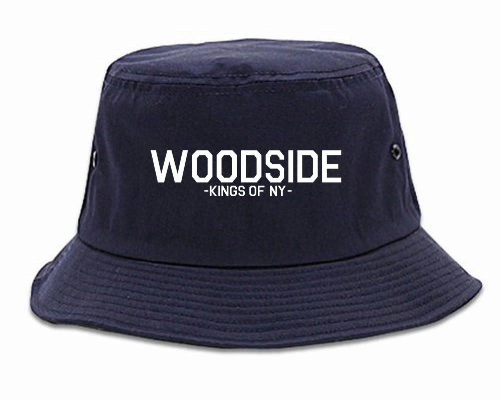 Woodside Queens New York Mens Bucket Hat