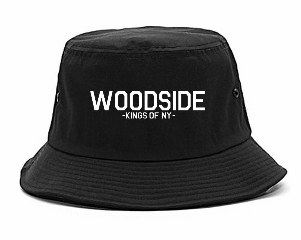 Woodside Queens New York Mens Bucket Hat