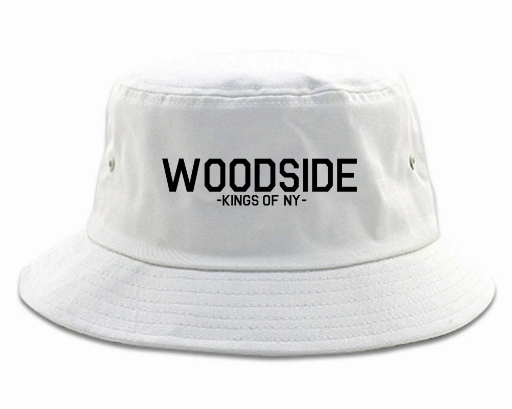 Woodside Queens New York Mens Bucket Hat
