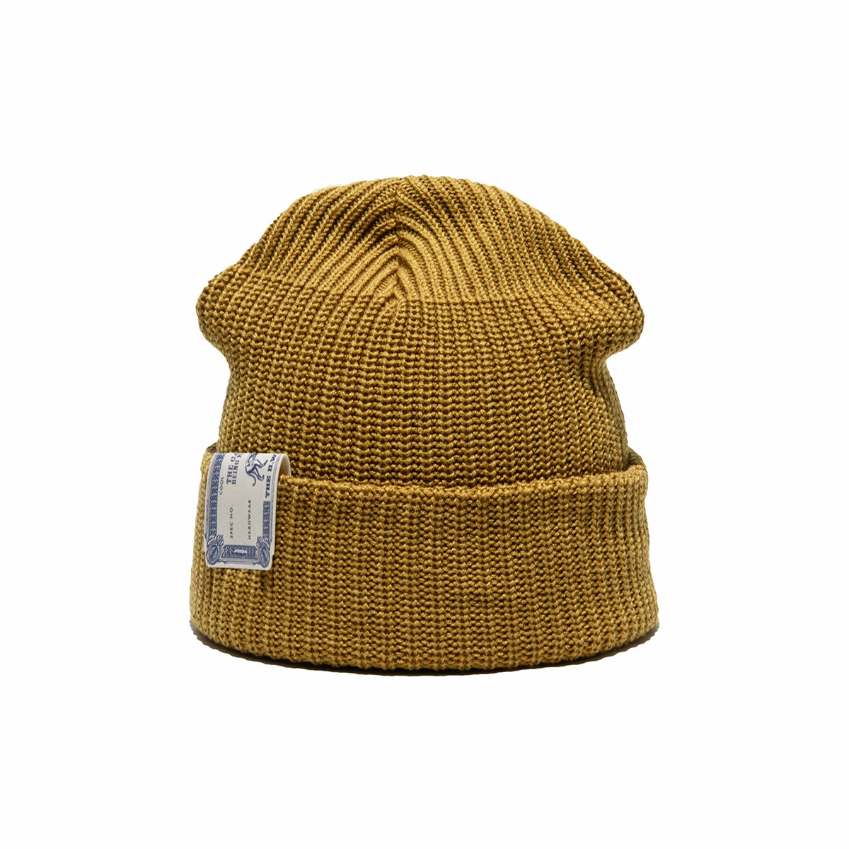 WOOL ACRYL DOG WATCH CAP - Gold