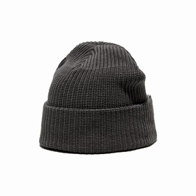 WOOL ACRYL DOG WATCH CAP - Gray winter-knitted-hat