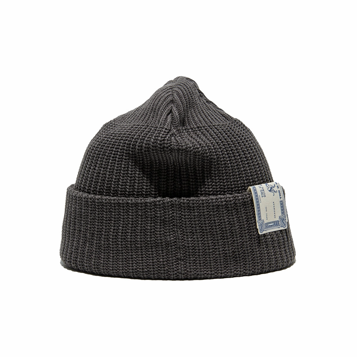 WOOL ACRYL DOG WATCH CAP - Gray