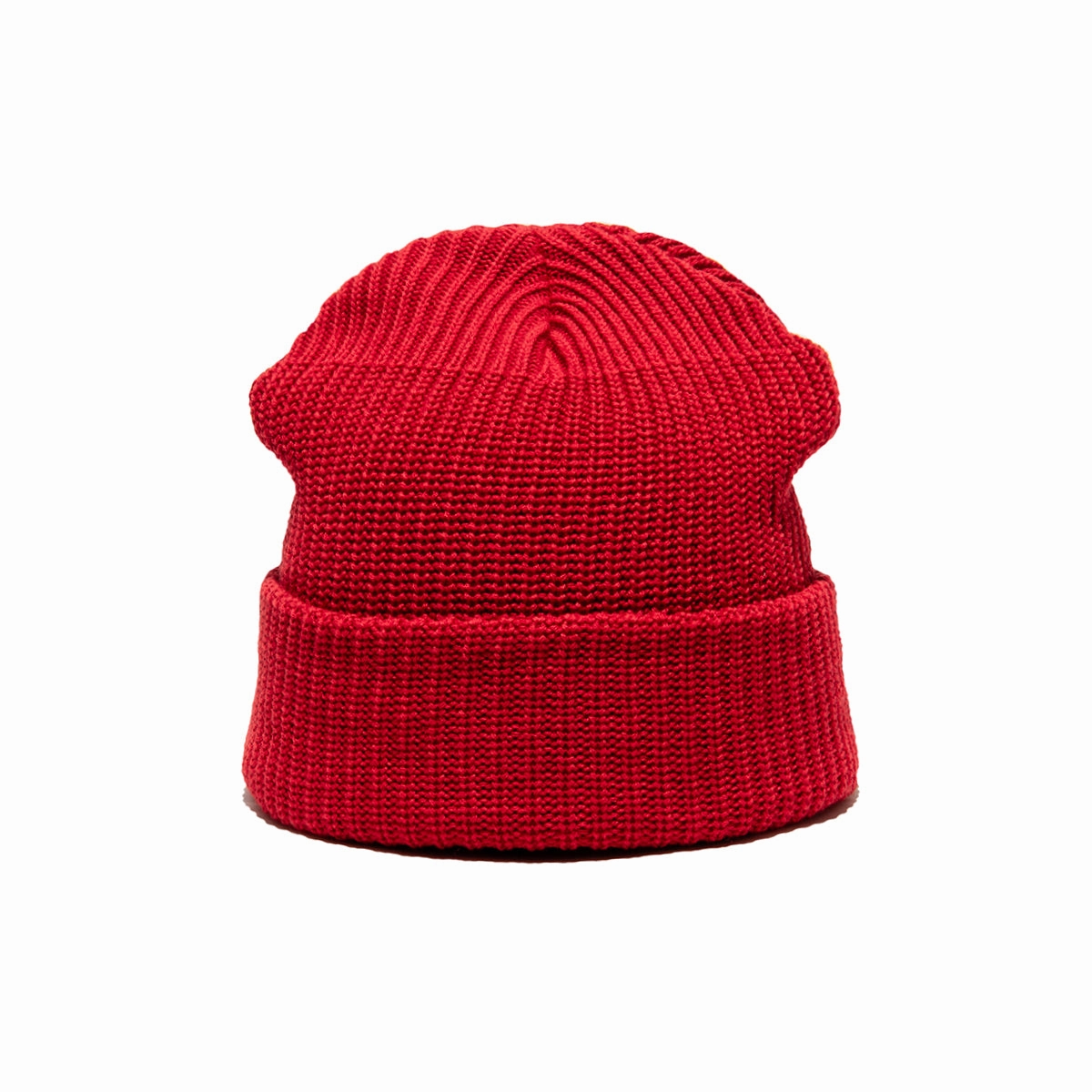 WOOL ACRYL DOG WATCH CAP - Red