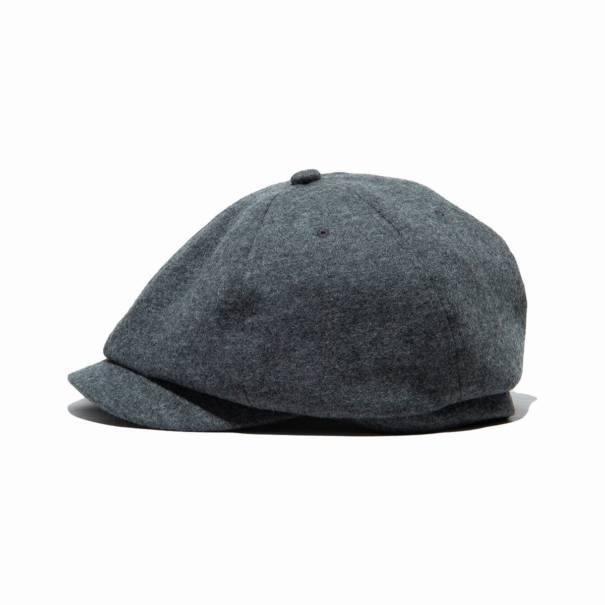 WOOL NEWS PAPER CAP - Gray