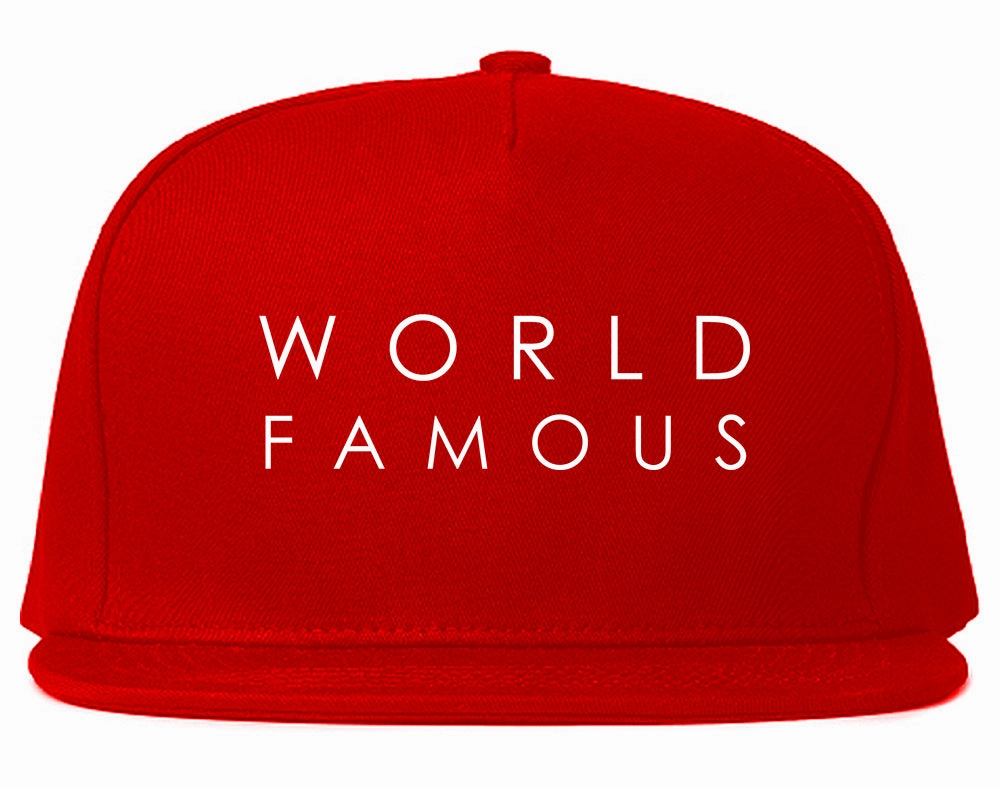 World Famous Snapback Hat