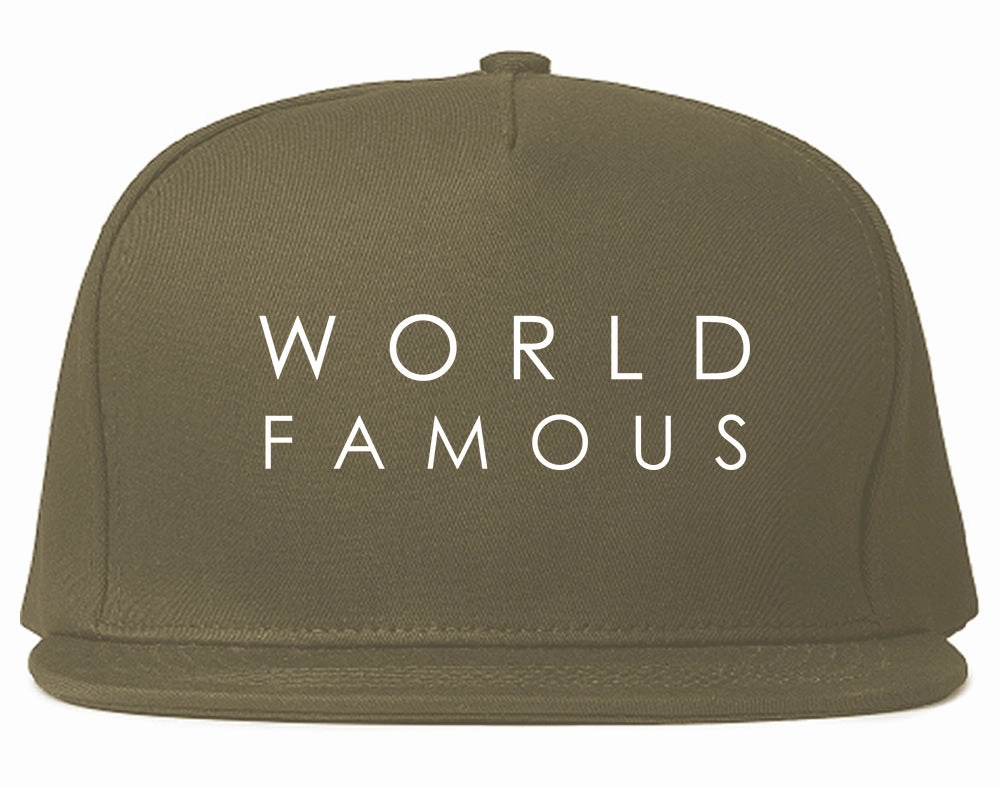World Famous Snapback Hat