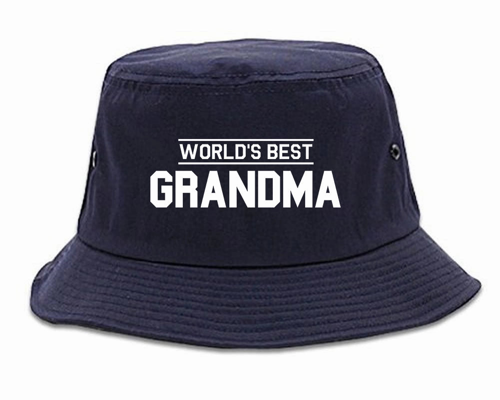Worlds Best Grandma Gift Mens Bucket Hat