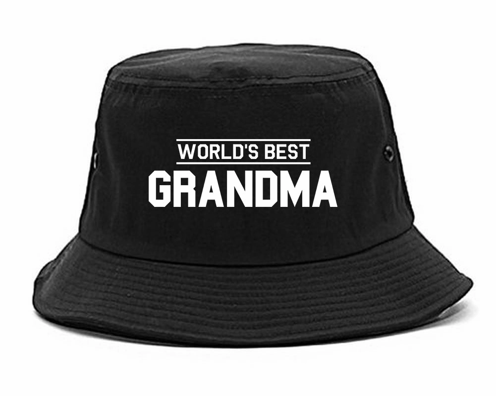 Worlds Best Grandma Gift Mens Bucket Hat
