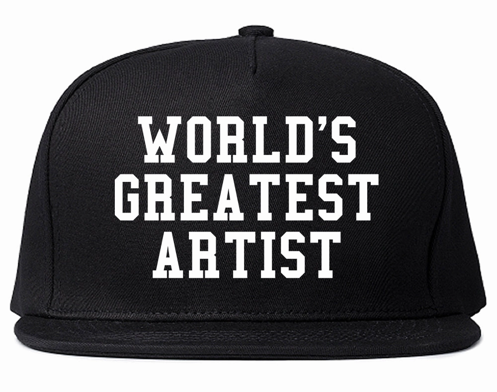 Worlds Greatest Artist Art Graphic Designer Mens Snapback Hat