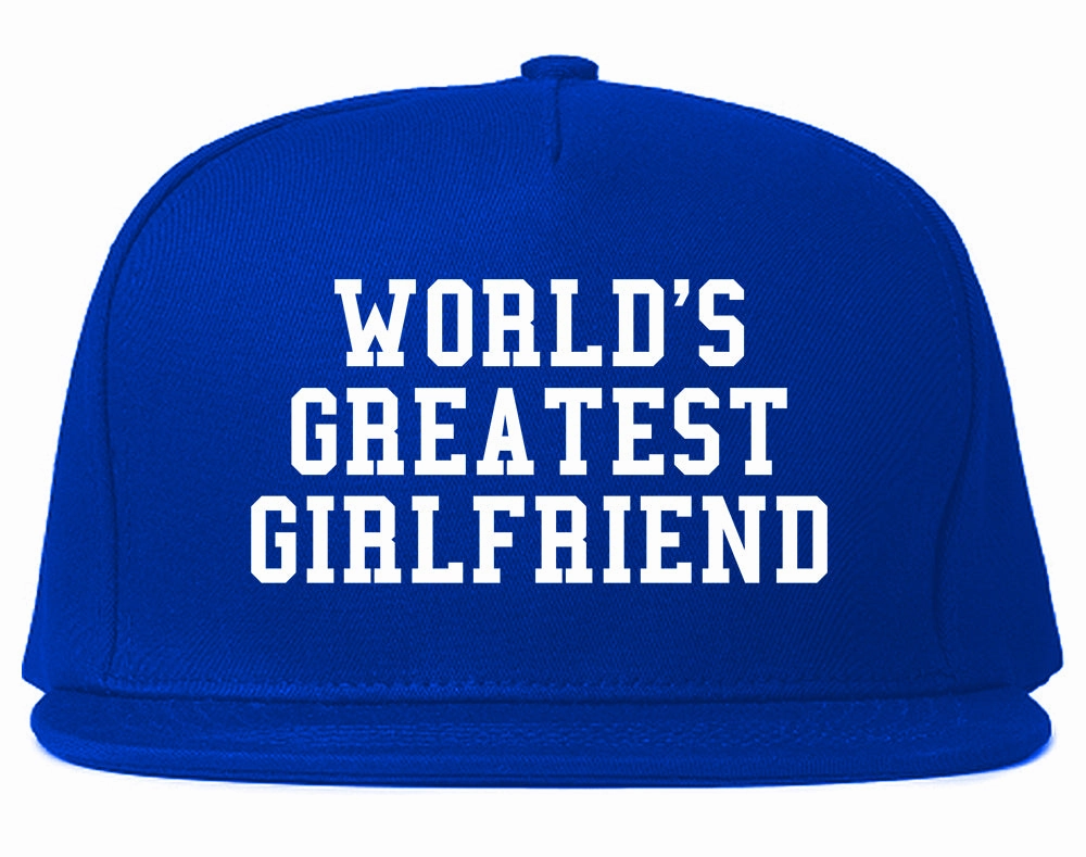 Worlds Greatest Girlfriend Funny Birthday Gift Mens Snapback Hat